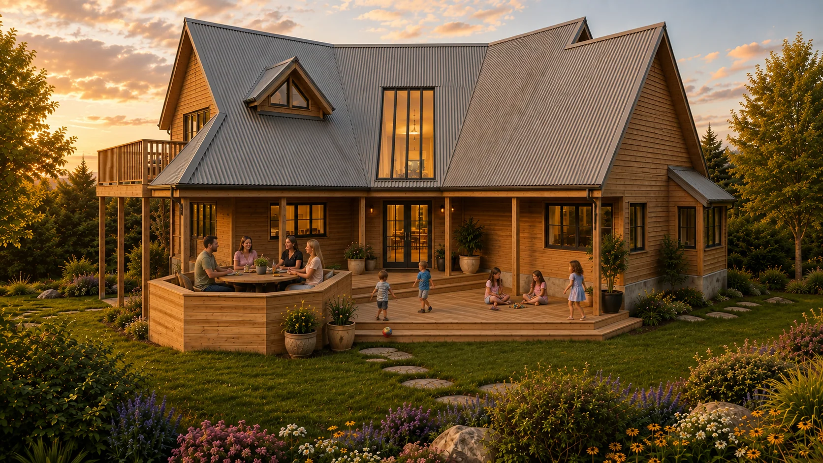 House Addition, Whitemans Valley - North side