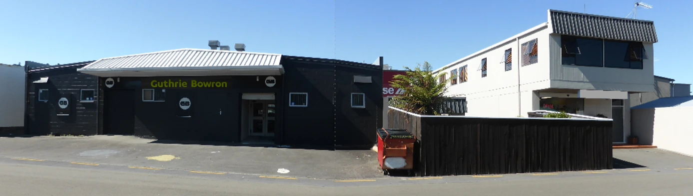 Existing properties viewed from Andrews Lane