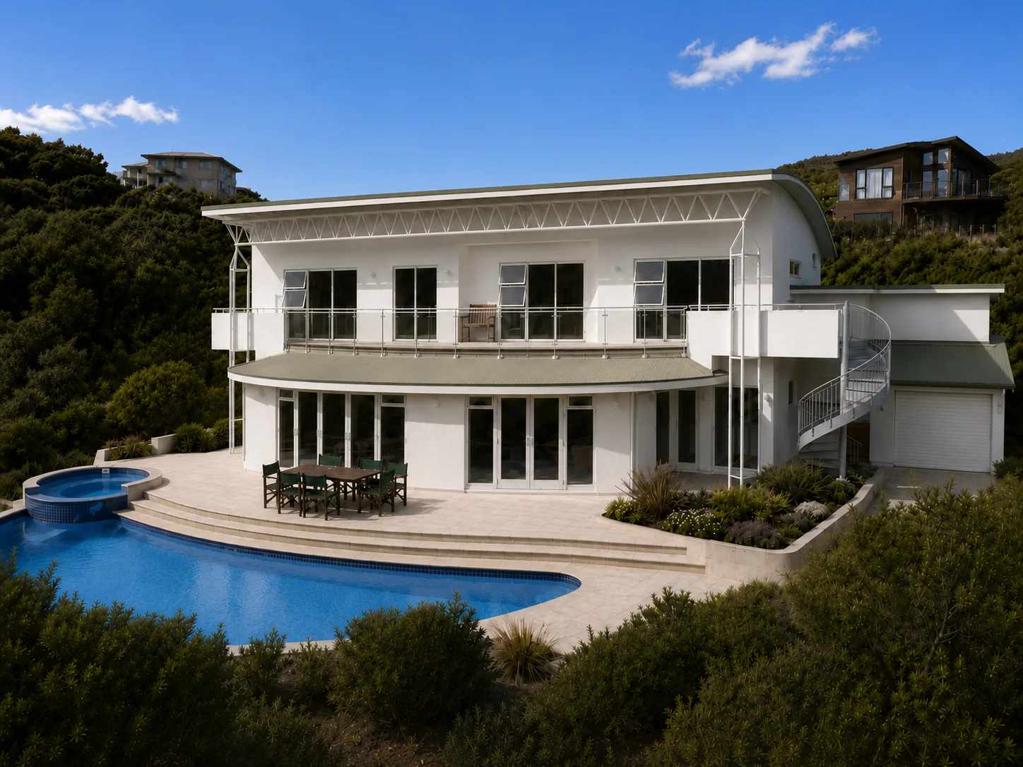 Taylor House pool elevation, Whitby, Porirua